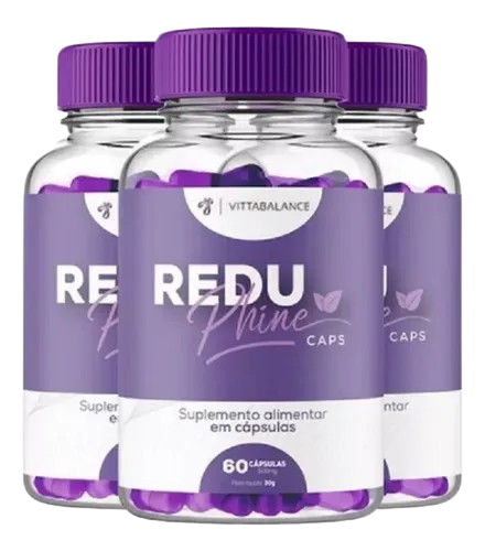 Reduphine Caps - tratamento de 3 potes